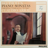 Philips : Arrau - Beethoven Sonatas 16 & 17